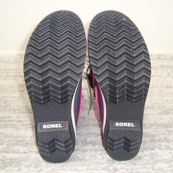 Sorel Tofino Pink Suede Waterproof Snow Boots Girls Size 5 - Picture 6 of 15